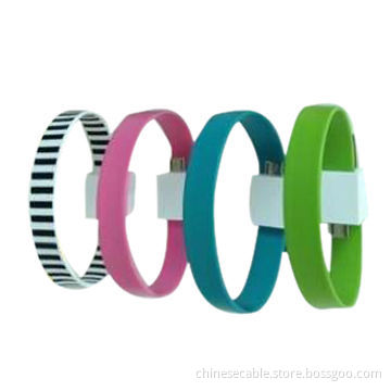 Magnets Bracelet Cable for iPhone 5S, 20cm Length, Multi-color